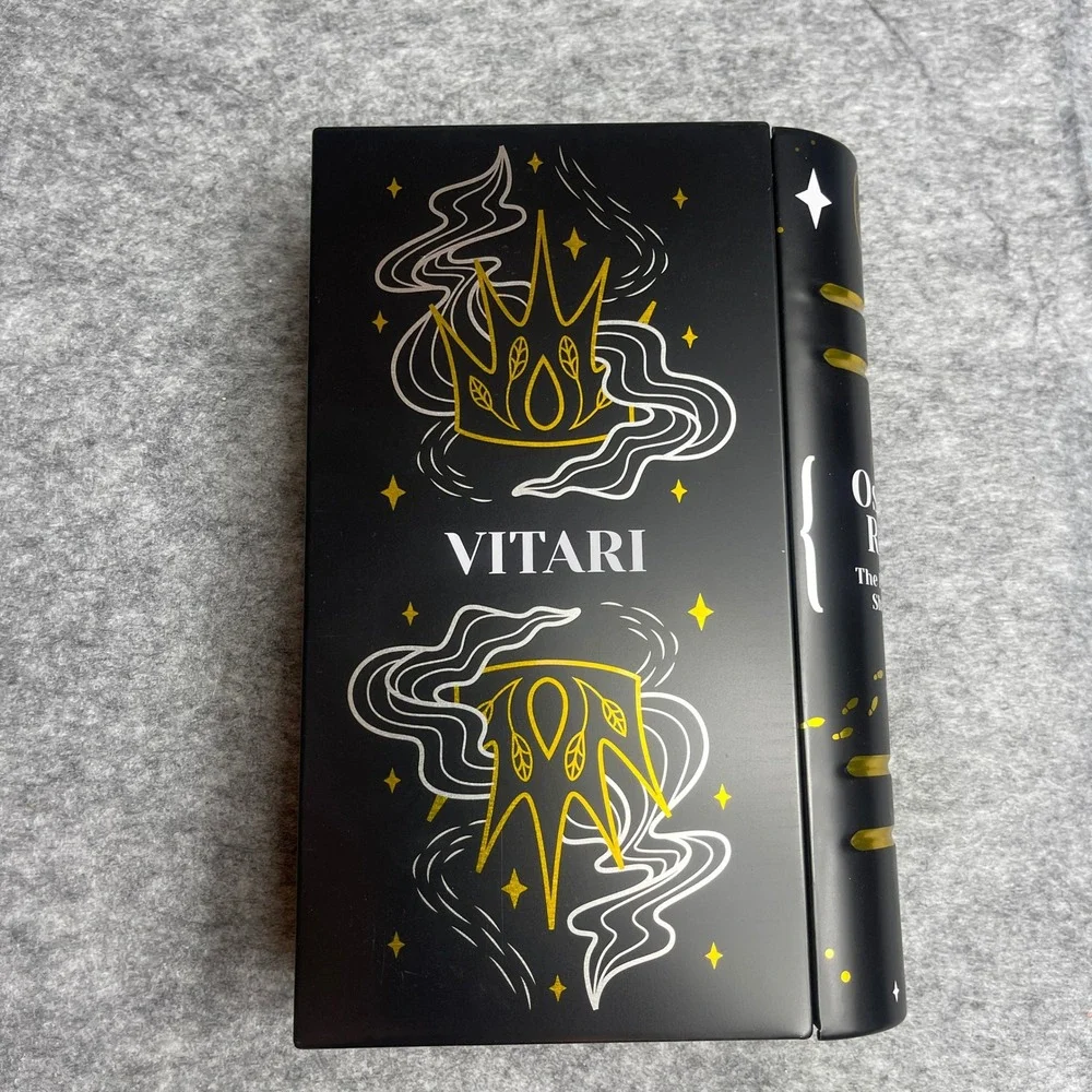 OwlCrate Shades of Magic Vol 4 Book Tin Osaron Rises VE Schwab Black‎ London
